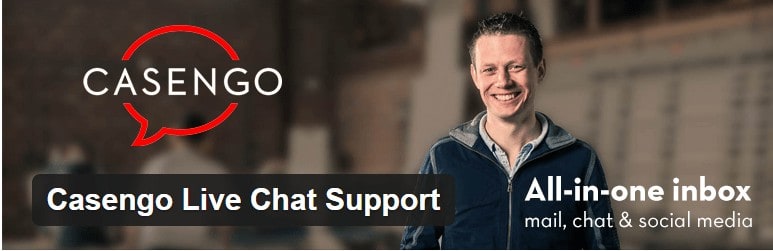 Casengo Live Chat Support Plugin