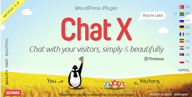 Chat X plugin for Sales Support