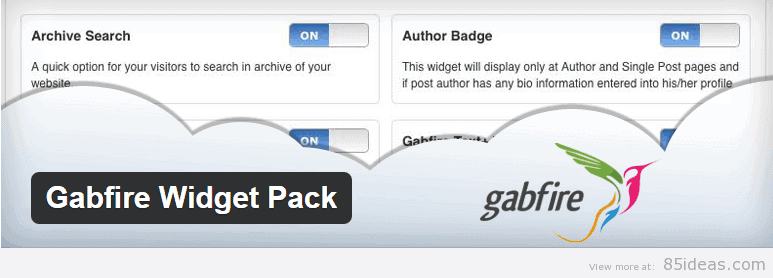 Gabfire Widget Pack