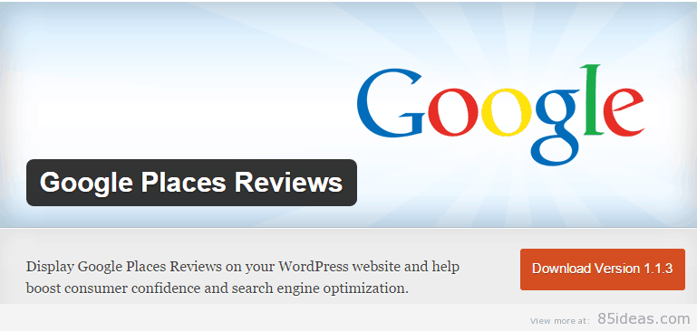 Google Places Reviews Plugin