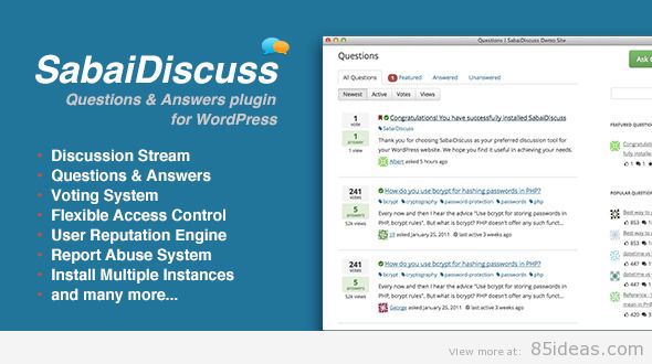 Sabai Discuss WordPress Plugin