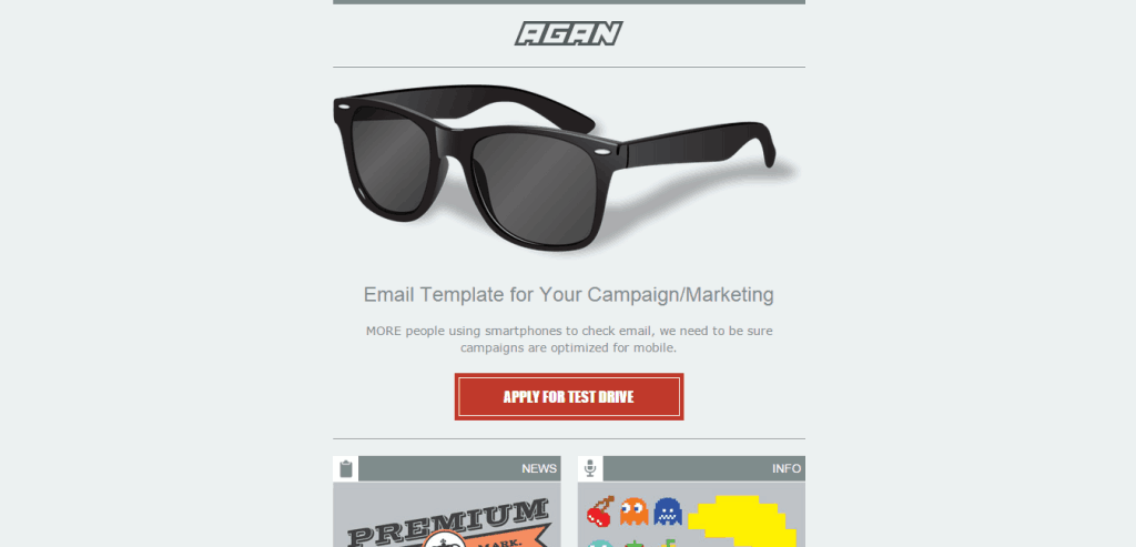 Agan Email Marketing Template