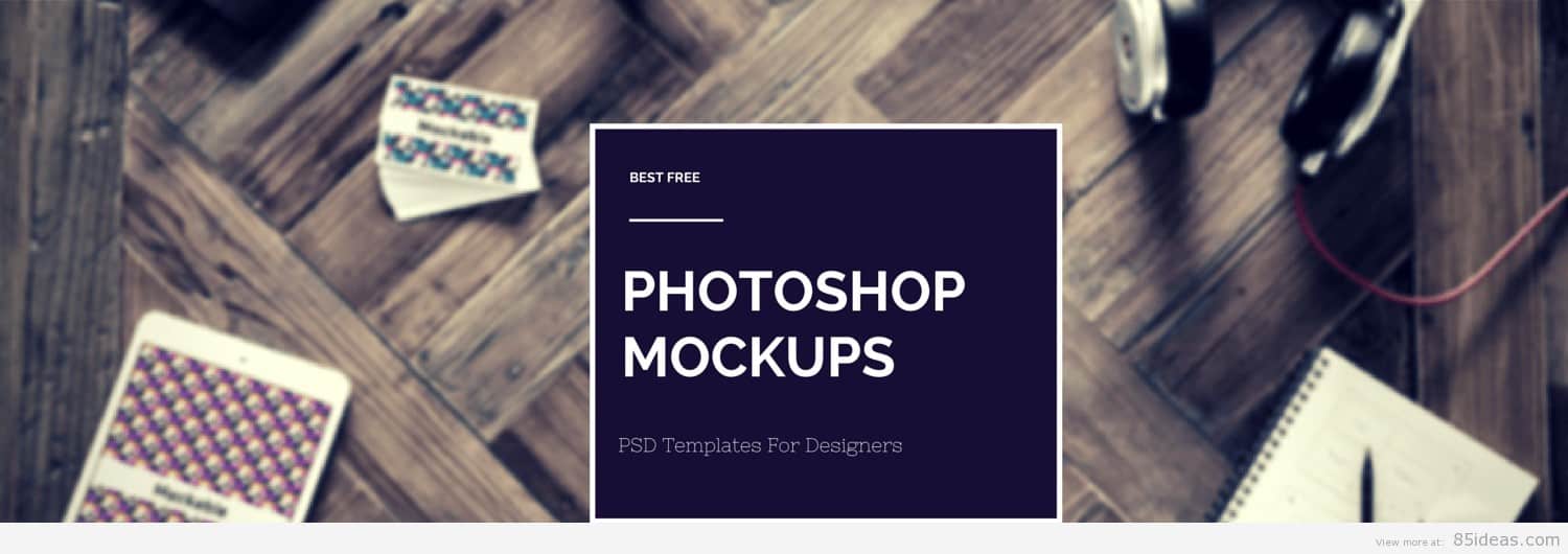 free mockup templates for photoshop