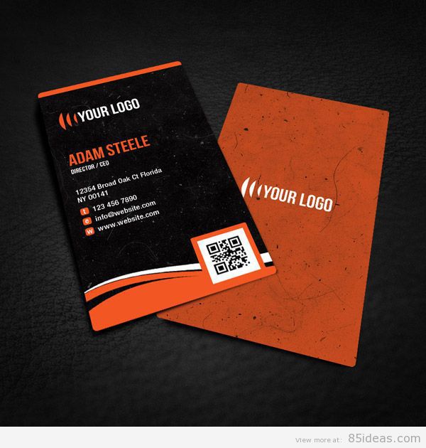 Free Rounded Corner Business Card Design