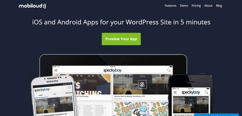 Mobile Apps WordPress mobiloud