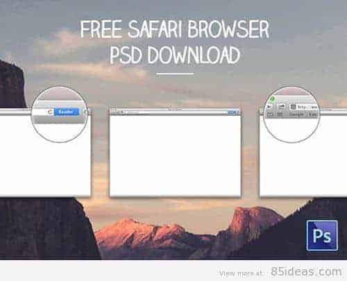 Safari-browser-mockup-psd