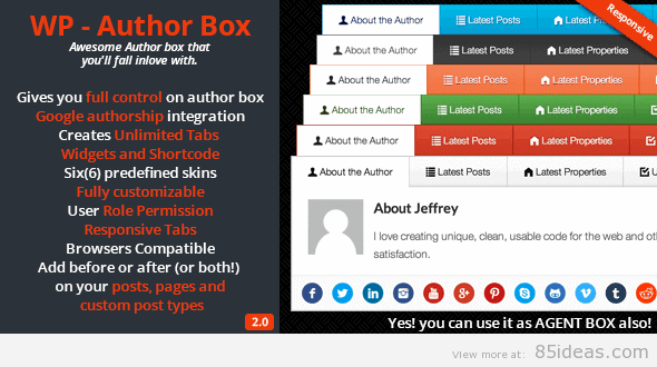 WP Author Box