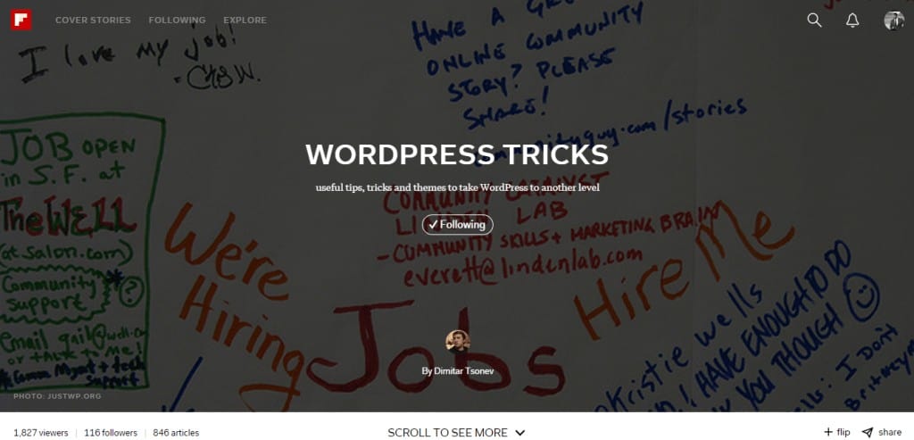 WordPress Tricks on Flipboard