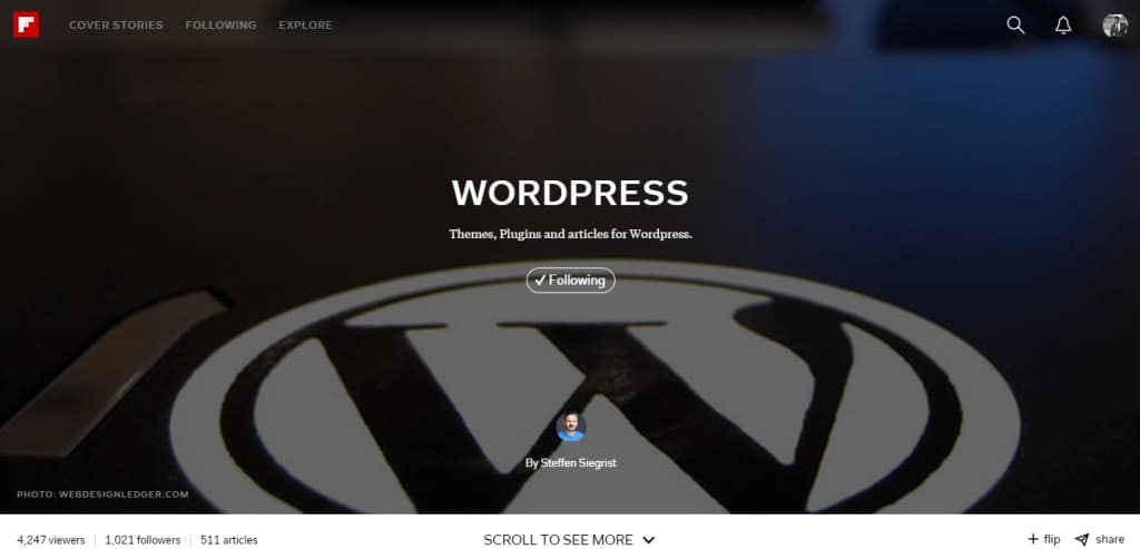 Wordpress on Flipboard