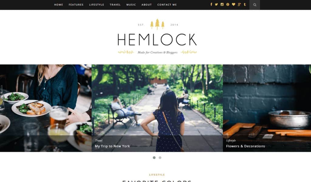 Hemlock theme