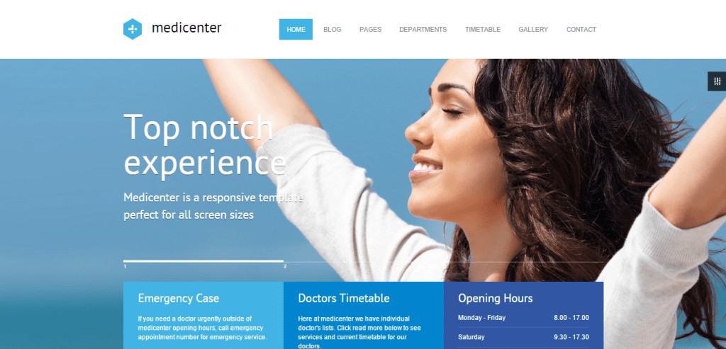 MediCenter Health WordPress Theme