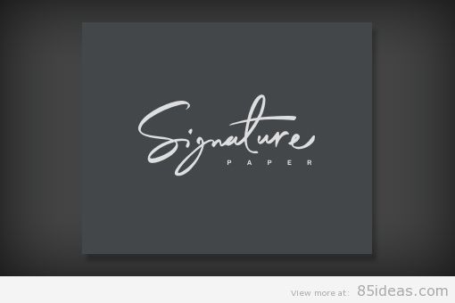 Signature Paper logo