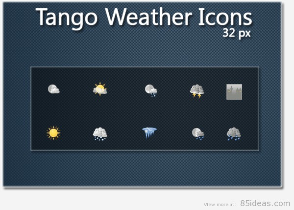 Tango Weather Icons