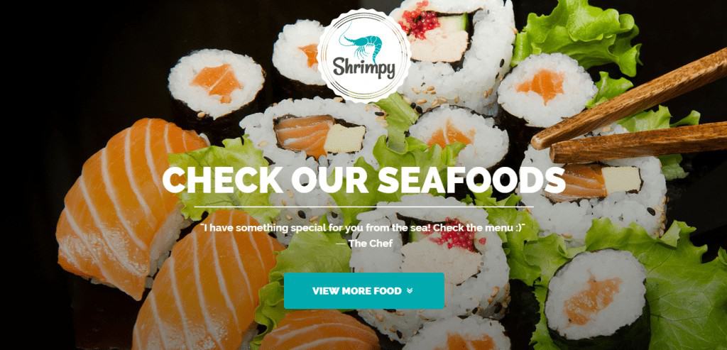 Shrimpy WordPress Theme