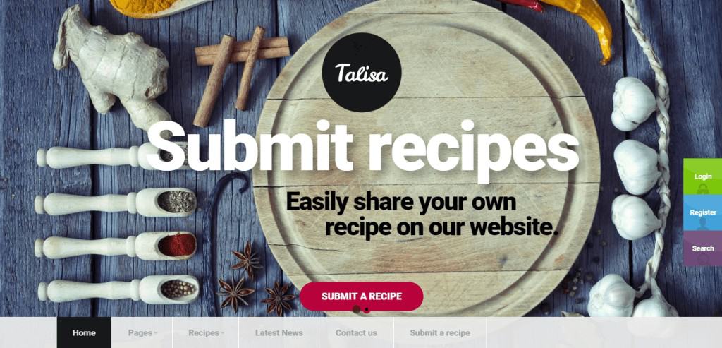 Talisa WordPress Theme