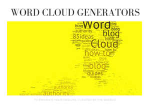 word cloud generator letter shape