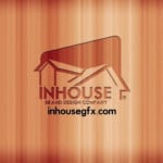 inHouse Wood Photoshop logo design tutorial