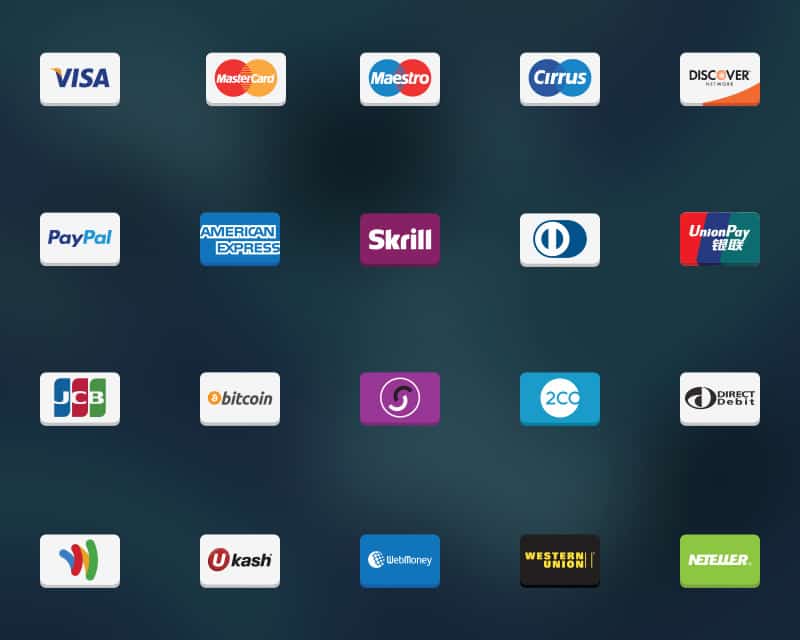 Payment Options Icons