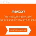 MaxCDN Homepage