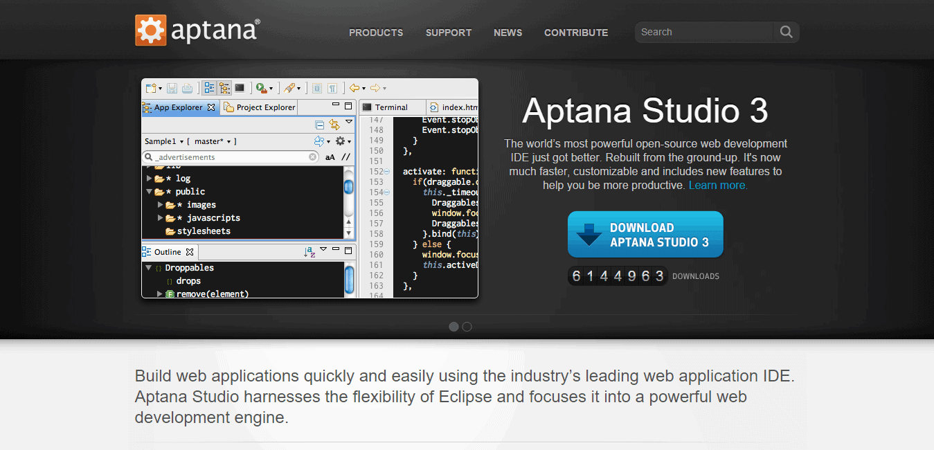 aptana studio 3 quit unexpectedly mac after installation