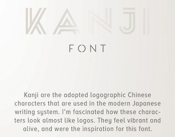 Kanji Free Font