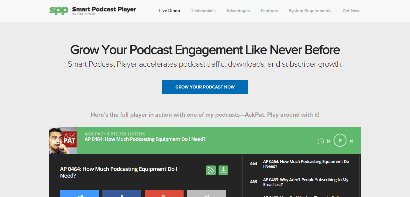Smart Podcast Player Plugin