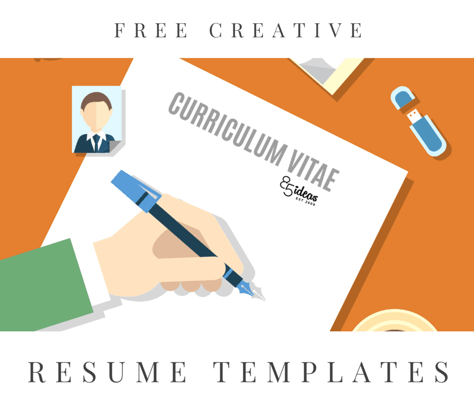 21 Free Creative Resume Templates To Consider 85ideas Com