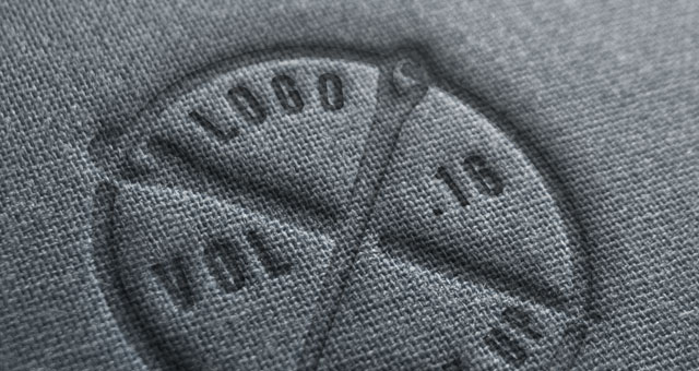 Linen Logo Mock-Up Template