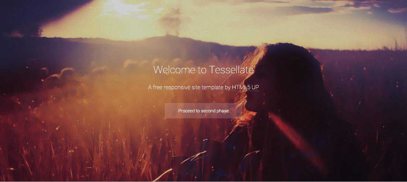 Tessellate business HTML5 Template
