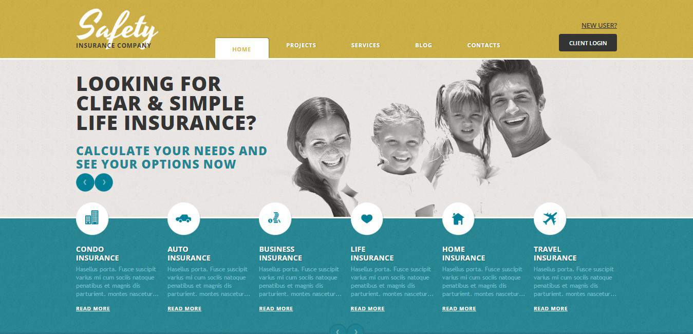 Family insurance template