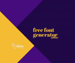 free font generator handwriting