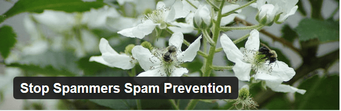 Stop Spammers Spam Prevention