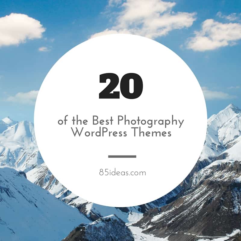 best photography wordpress themes