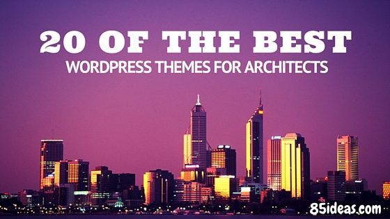 wordpress themes for architects