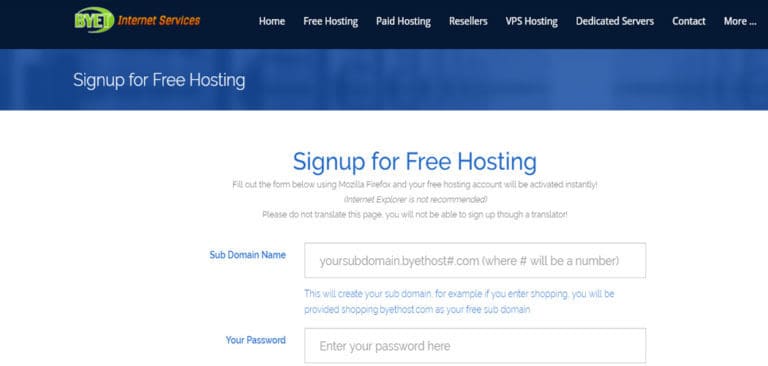 Best Free Web Hosting Providers