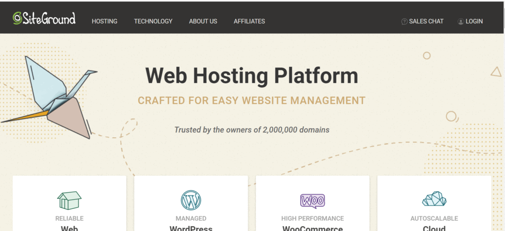 Siteground email hosting