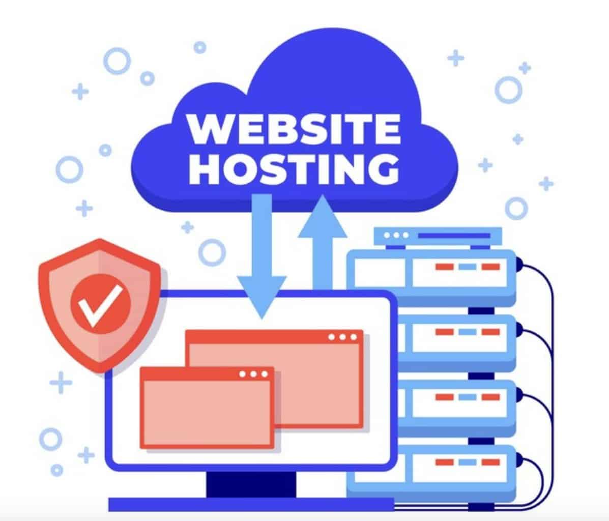hosting illustration